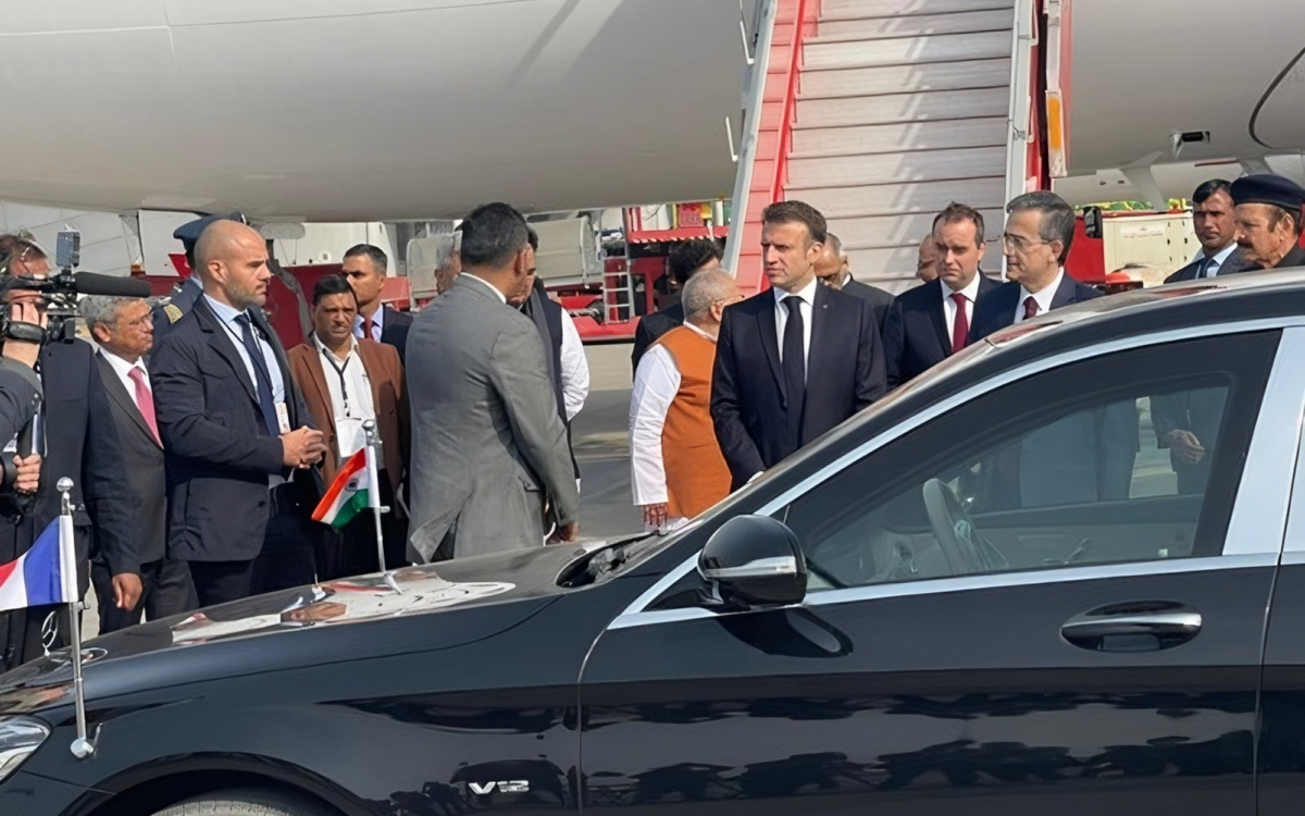 VVIP FLIGHT: French President Emmanuel Macron’s State Visit to India: A Majestic Sojourn in Jaipur and New Delhi, India